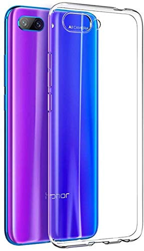 REY Pack 3X Transparent Silikonhülle TPU für Huawei Honor 10, Handyhülle Premium Kratzfest TPU Durchsichtige Schutzhülle, Ultradünne 0,33 mm