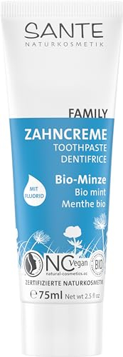 Sante Toothpaste Bio-Minze mit Fluorid (2 x 75 ml)