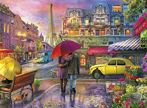 Buffalo Games - Raining in Paris - Puzzle 1000 Teile