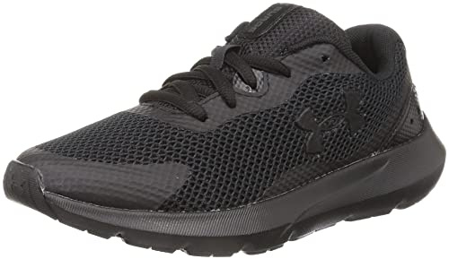 Under Armour Jungen Ua Bgs Surge 3 Laufschuhe, Schwarz, 38.5 EU