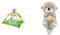 Fisher-Price GXC35 - Rainforest Erlebnisdecke, Krabbeldecke mit Musik und Lichtern, Spieldecke für Babys mit weichem Spielbogen & Price FXC66 Schlummer-Otter Spieluhr aus Plüsch, mehrfarbig
