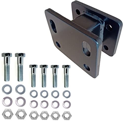 Ersatzplatte für Anhängerkupplung von 90 mm bis 83 x 56 mm und 83 x 56 mm bis 90 mm AHK Bock