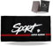super NADIAK Sport Handtuch aus Mikrofaser - Kompakt & Ultra-Absorbierend - Ideal für Gym, Fitnessstudio & Krafttraining - Schnelltrocknend für Indoor/Outdoor - Leicht & Hygienisch (50x100 cm)