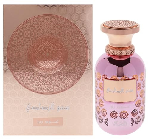 Somow Al Rasasi Lamaan Collection - Oud Rose by Rasasi for Women - 3.38 oz EDP Spray