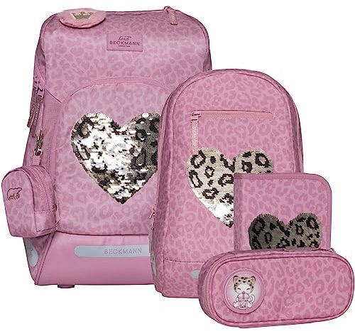 Beckmann Active Air FLX Schoolbag Set 6-teilig 20-25L Furry