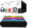 MWT Toner 10x kompatibel für HP Laserjet Pro 200 Color M251 M276 ersetzt CF210X-13A 131X 131A