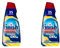 Finish All in 1 Max Power Gel Limón Desengrasante Detergente Gel para el Lavavajilla - 35 lavados (Paquete de 2)