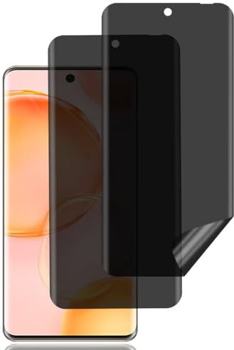 Protector Pantalla Privacidad para Honor 50/Huawei Nova 9 [2 Piezas] | Antiespia Película TPU Flexible, Anti-Rasguños, Sin Burbujas, Anti-Espía Protector Pantalla para Honor 50/Huawei Nova 9