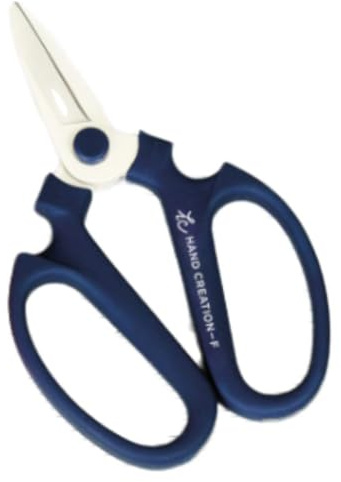 SAKAGEN Hand Creation Flower Shears Type F-180 Scissors (Blue)