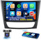 Autoradio Android 13 für Mercedes Benz E Class CLS Class W211 W219 2002-2010, 9 Zoll Touchscreen mit Carplay Android Auto, GPS Lenkradfernbedienung, HiFi RDS/FM WiFi BT und USB + Rückfahrkamera