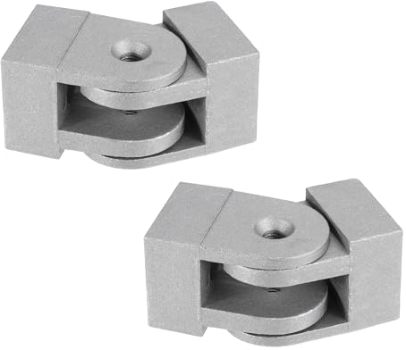 QUARKZMAN Gelenkverbinder mit Drehgelenk, 2 Stück flexible Verbindungsstücke für Aluminiumprofil der Serie 4040