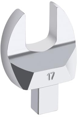 ATsafepro Maul-Einsteckwerkzeug Drehmoment Gabelschlüssel, 9x12mm Einsteck-Maulschlüssel,Austauschbarer Drehmomentschlüssel 17 mm