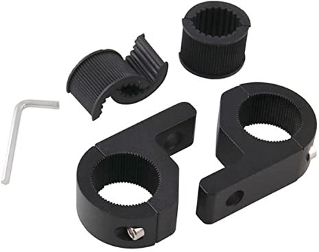 JECOMPRIS 1ensemble Support De Fixation pour Lampe LED Pince Universelle De Montage pour Barres Lumineuses Compatible avec ATV Utv Camions Et Véhicules Tout-