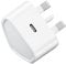 USB C Plug, 25W Fast Charger Plug UK Charging Plug for iPhone 16 15 14 13 12 11 Pro Max Plus XS XR, iPad, Samsung Galaxy, USBC Plug Fast Charge USB C Power Adapter PD 3.0 Quick Wall Plug Type C Head