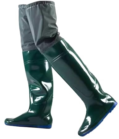 Watstiefel wasserdichte Hüftwaders, Watstiefel Für Angeln Und Jagen Im Freien, Leichte Hüftstiefel Für Erwachsene Männer Und Frauen(38 EU)