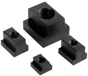 Grade 8.8 Carbon Steel T-Slot Nut, Large,5Pcs/10Pcs Set M10/M12/M16/M20/M22/M24/M27/M30/M36 T-Nut Black Oxide Finish Tapped Through Slot T-Nuts(M20(large),10pcs)