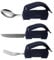 Besreey Vajilla para personas con discapacidad, cubiertos adaptativos, 3 utensilios adaptativos para la nutrición de las personas mayores, juego de tenedores de cuchara de acero inoxidable, cubiertos