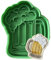 Tagliabiscotti.it - Cookies Cutter a forma di boccale di birra - Festa - Tagliabiscotti - Stampo - Cutter per creare biscotti o decorazioni per torte in pasta di zucchero - 8cm x 7cm x 1,2cm.