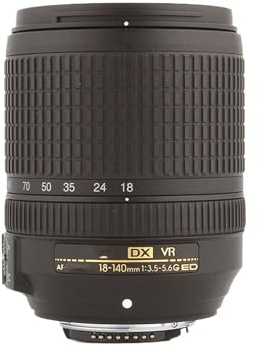 lenti， Compatibile con obiettivo zoom Nikon F-Mount 18-140mm F3.5-5.6G ED VR DX