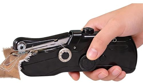 29Pcs/Set Mini Máquina de Coser Eléctrica Portátil de Mano con Accesorios