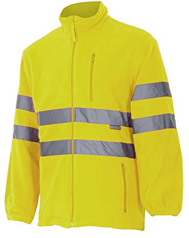 Velilla 181 Chaqueta Polar Alta Visibilidad, Color Amarillo Flúor, Talla L