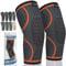 MODVEL Kniebandage Set für Damen und Herren – Stabiler Halt beim Sport, Training, Fitness, Wandern, Alltag – Bequeme, Hautfreundliche, Atmungsaktive Bandage aus Weichem Nylon-Latex-Gewebe