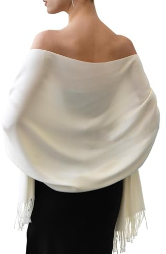 FURTALK Pashmina Shawl Wraps for Women Evening Dresses Blanket Scarves Fashion Scarf Wedding Gifts