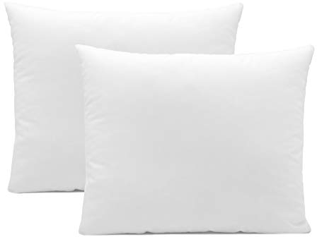 ZOLLNER 2er Set Kissen - Made in Europe – Polyesterfüllung - Bezug aus Mischgewebe - waschbar bis 95°C - 35x40 cm - Hotelqualität - Oeko Tex® Zertifiziert