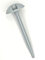Masona 50 x Ground Sheet Plastic Tent Pegs Awning Carpet Pegs Heavy Duty Grey