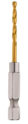 Milwaukee SHOCKWAVE RED HELIX 1/4 Hex Shank Impact Drill Bits 7/64 Pack of 2