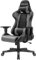 Homall Sedia da ufficio ergonomica da gaming per adulti, sedia reclinabile con schienale alto, in pelle sintetica grigia, adatta per uffici, studi, camere da letto e sale multimediali