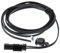 vhbw Niederspannungskabel Transformator Kabel kompatibel mit Husqvarna Automower, Gardena Robotic, Flymo Robotic, Mähroboter, Rasenmäher, 3m