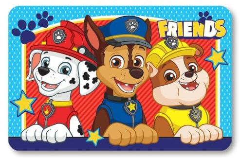 Tischunterlage Tischset kompatibel zu Paw Patrol Platzdeckchen Malunterlage 43 x 28 cm (Motiv 1)