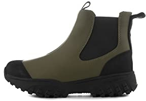 Woden Stiefel Magda Rubber Track Boot 37, 786 Dark Olive/Black