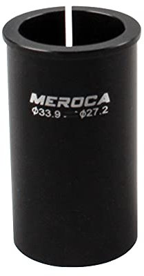 Adaptateur de Tube de Selle en Alliage d'aluminium pour vélo, Manchon réducteur de Tube de Selle, Manchon de Conversion de Tige de Selle, 27,2 mm - 28,6/30,0/30,4/30,8/31,6/33,9 mm(33.9mm)