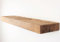 Flat Chunky Rustic Floating Shelf 6x2, Natural Oak, 60cm