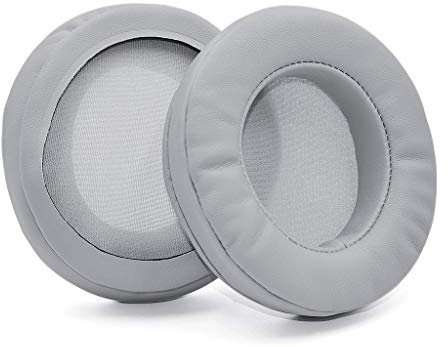 GLASSNOBLE Ohrpolster,Ear Pads for Razer Kraken Kitty Edition Headphones Soft Foam Ear Pads Cushions Grey
