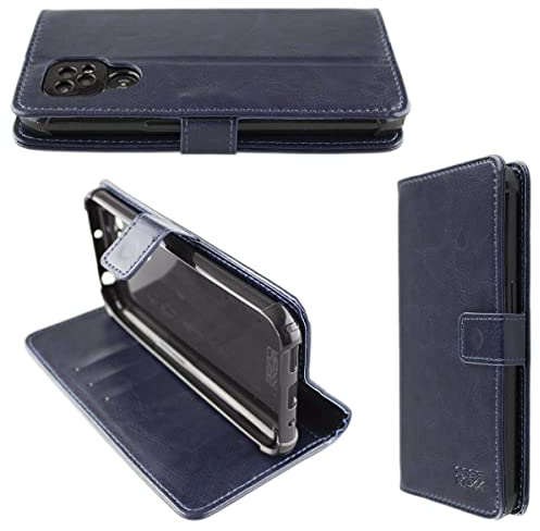 caseroxx Bookstyle-Case for Doro 8100/8110 / 8200/8210 / 8220, Cover, faux leather, blue, Card Slots & Magnetic Closure