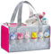 REEKNOKOL Tragetasche für Toniebox-Starterset und Zubehör, Filz-Organizer-Tasche für Tonies-Figur und Toniebox, Reise-Tonies-Tragetasche mit Griff für Toniebox & Zubehör (Rosa)
