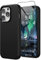 SURPHY Pelle Cover Compatibile con iPhone 14 Pro 6.1 Pollici (2022), Custodia in Premium PU Pelle Protettiva Case(con Metallic Buttons & Fodera in Microfibra) per iPhone 14 Pro, Nero