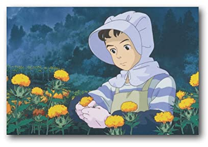 Only Yesterday Anime Japanisches klassisches Poster Leinwand Gemälde Poster Wandkunst Dekorative Bild Drucke Moderne Dekoration 20 x 30 cm