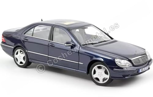 NOREV Mercedes-Benz S55 AMG 2000 Blue Metallic 1:18