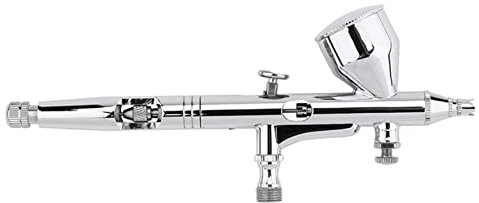 Dual-Action-Airbrush-Kit Badger Airbrush Aerographe Gravity Feed 0,2 Mm/0,3 Mm/0,5 Mm Nadel-Kunst-Spritzpistole für Kuchen Nägel Modell