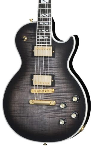 Les Paul Trans Ebony Burst - Single Cut Electric Guitar
