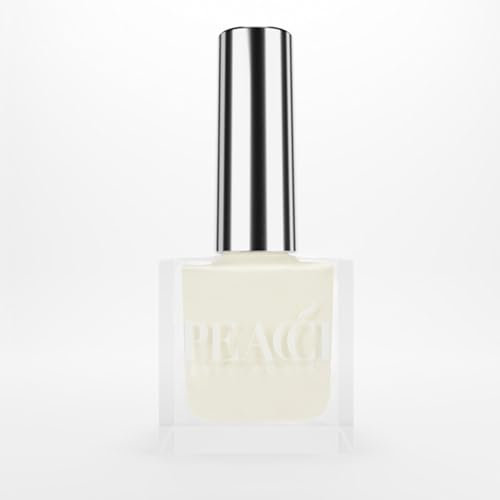 Peacci by The GelBottle Inc - Love Letter White Nail Polish - Vegan & Cruelty-Free Fast Drying Nail Polish - Gel-like Finish, Super Pigmented White Nail Varnish