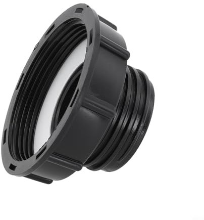 IBC Tankschlauch-Wasserhahn-Adapter, 80 mm auf 60 mm, IBC-Tankanschluss, Spülventiladapter für IBC-Behälter, Tonnageventil