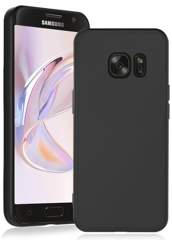 Agedate Hülle für Samsung Galaxy S7 Handyhülle, Ultra Dünn Schutzhülle Kompatibel mit Samsung S7, Weiches Silikon Anti-Öl, Slim Stoßfeste Kratzfest für Galaxy S7 Case, Vollständiger Kameraschutz