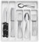 Lifewit Organizer Posate da Cassetto, Portaposate Porta Posate Cucina Cassetto Scolaposate Grande Porta Utensili Cucina, per Cucchiai Forchette Coltelli Stoviglie, 6 Scomparti, Bianco
