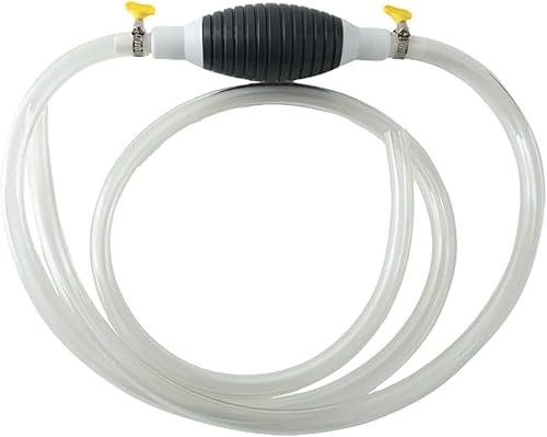 Orgrul Aspirapolvere liquido multifunzione, pompa a mano, pompa a mano, pompa diesel, pompa per auto, pompa di aspirazione con tubo e clip in metallo, pompa per sifone a mano, per benzina, acqua,