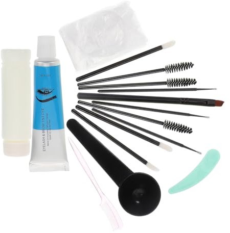 TOVINANNA 1juego Kit De Gel Para Cejas De Color Marrón Con Jabón Para Cejas y De Maquillaje